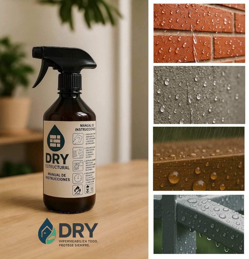 Dry Estructuras | Ladrillo | Metal | Madera | Bloque | Muro pintado
